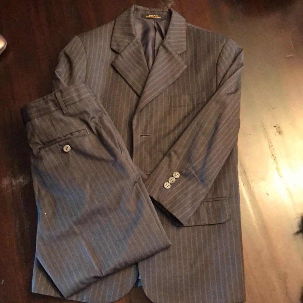 Little boys Claiborne 2 piece suit.